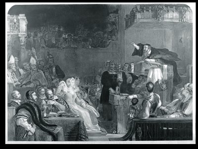 The Preaching of John Knox by David Wilkie